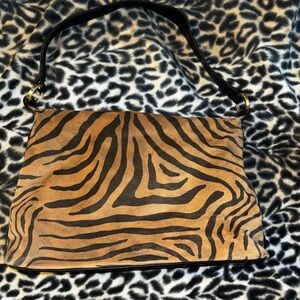 Animal Print Shoulder Bag